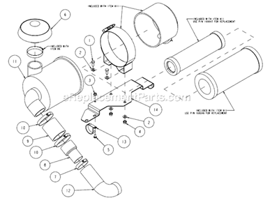 Page F Diagram and Parts List for MK-6026KBG  MK Diamond Concrete Saw